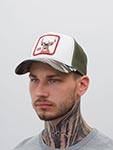 Бейсболка GOORIN BROTHERS арт. 101-0396 (камуфляж / белый)